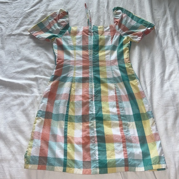 English Factory Plaid Mini Dress - Picture 4 of 4